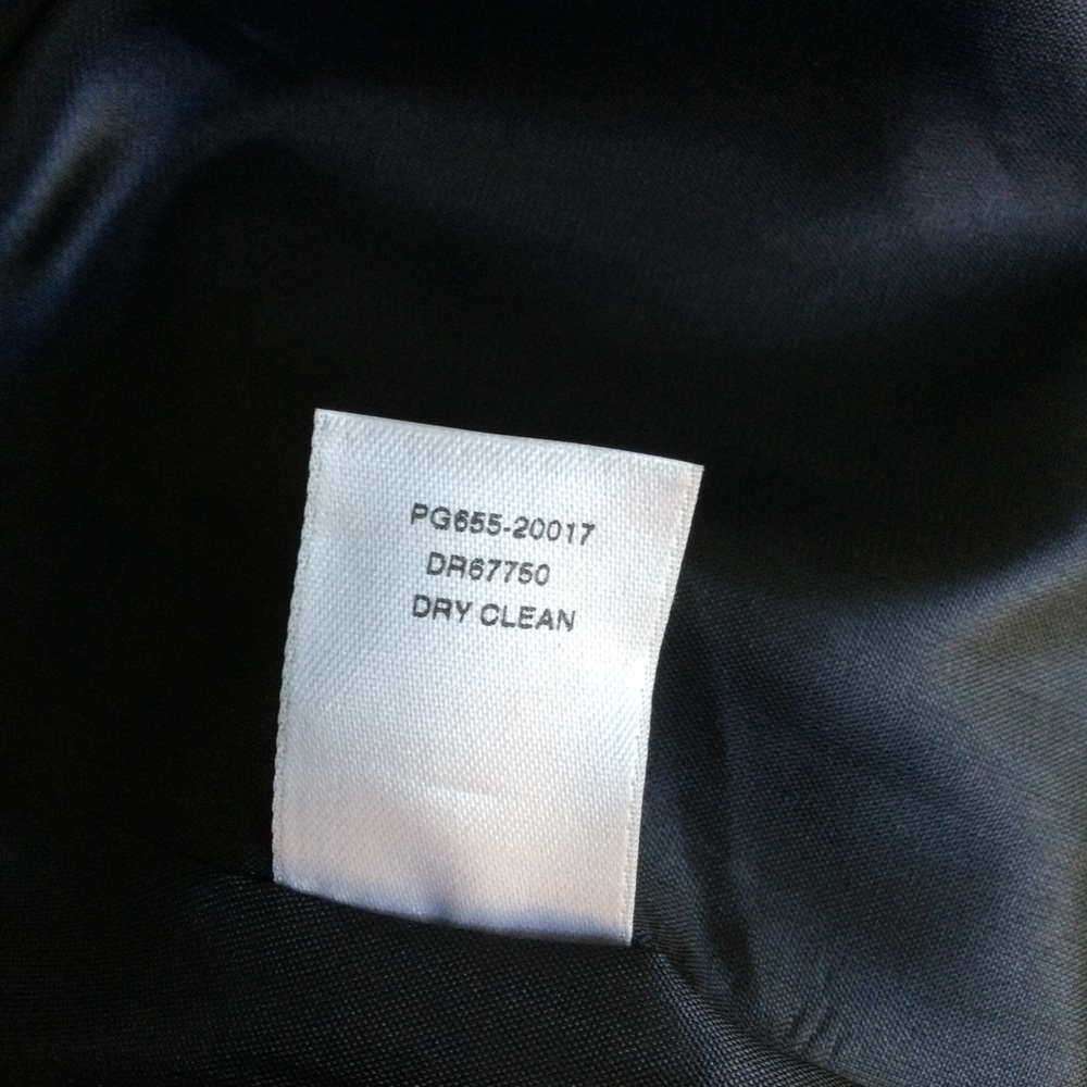 Pendleton Skirt Virgin Wool Navy Blue Size 14 Pencil Petite - Picture 7 of 8